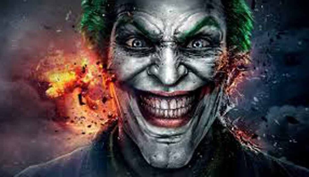imagen destacada, de comic, rostro en primer plano de joker