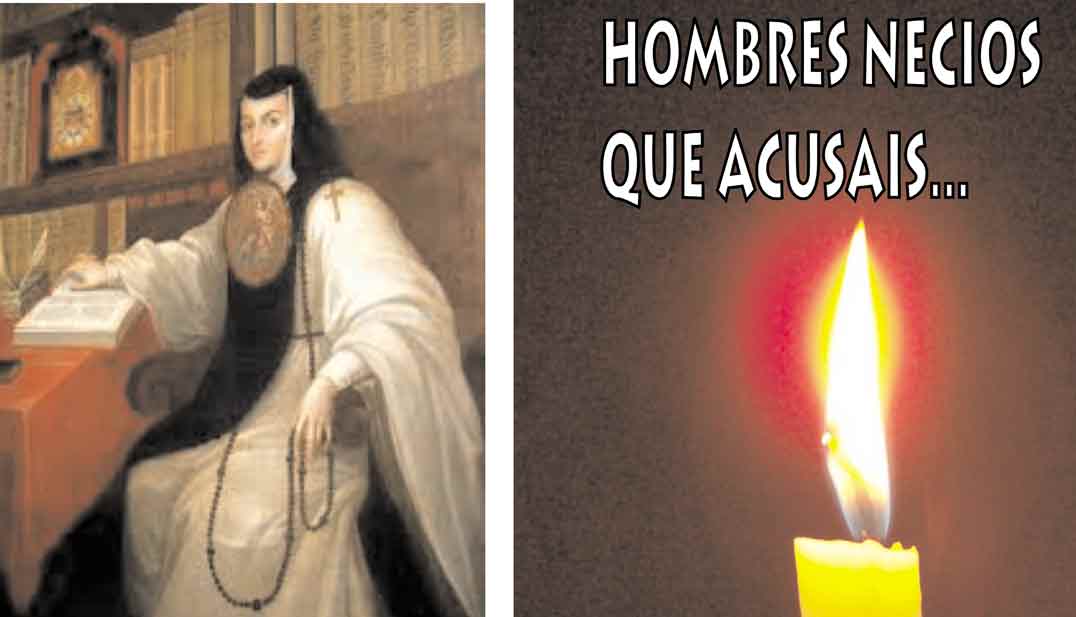Hombres necios que acusáis, de Sor Juana Inés de la Cruz, audiopoema